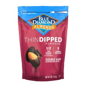 Blue Diamond Almonds ThinDipped packaging